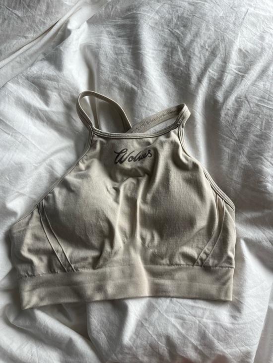 Darc Sport Other - Darc Sport Wolves High Neck “Everson” Sports Bra - sand